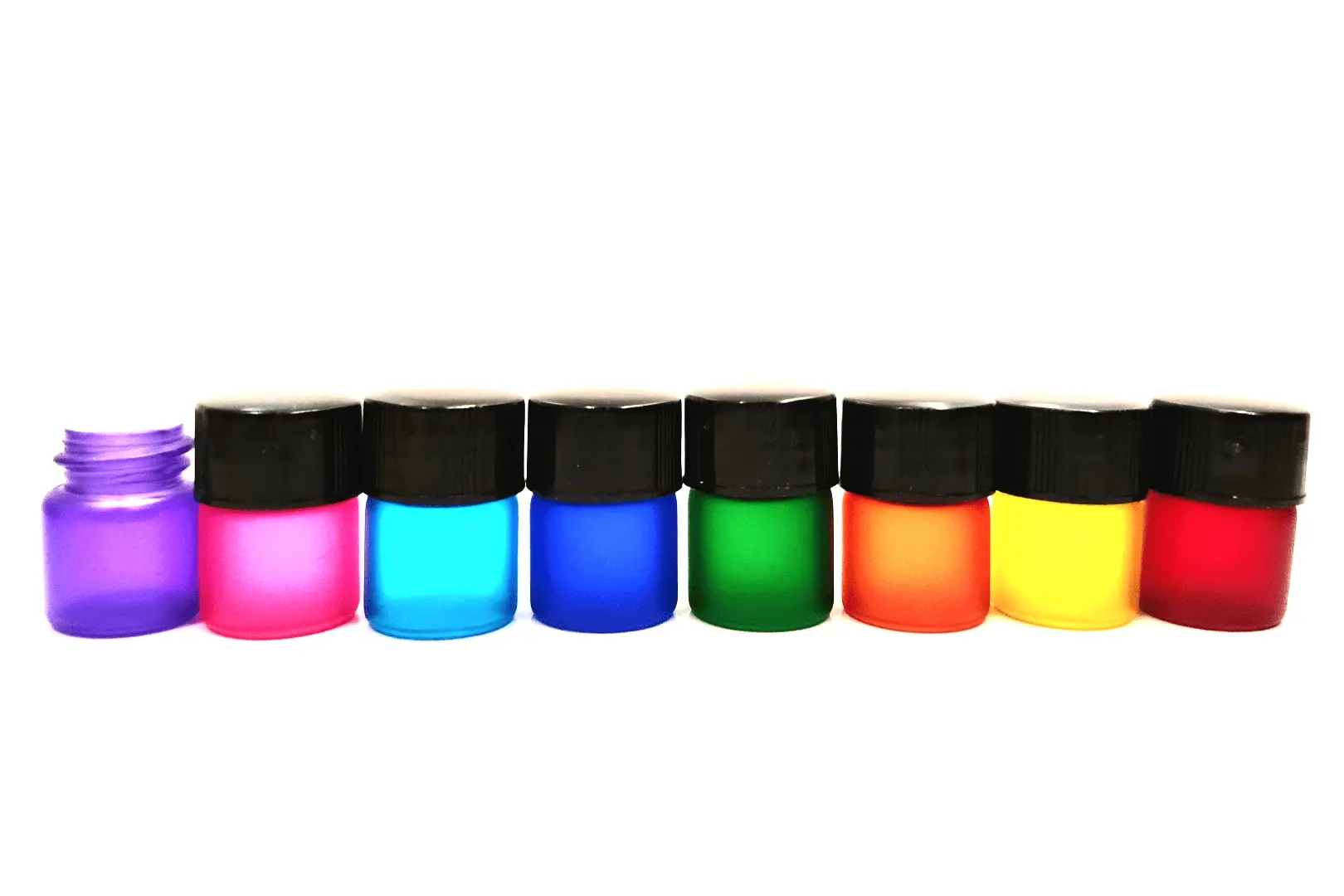 1 ml mintaüveg színes (5 db)